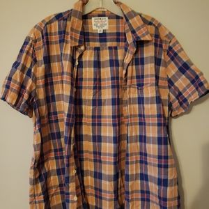 Lucky brand short sleeve button down